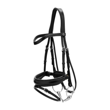 Kombiniertes Reithalfter Breit Working By Dy'on Schwarz