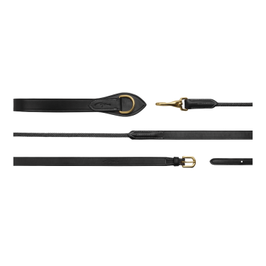 Deutsche Zügel Leder/Nylon 5/8 D Collection by Dy'on