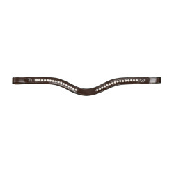V-förmiges Stirnband Halb Swarovski Weiß New English Collection by Dy'on Braun V-förmiges Stirnband Halb Swarovski Weiß New English Collection by Dy'on Braun