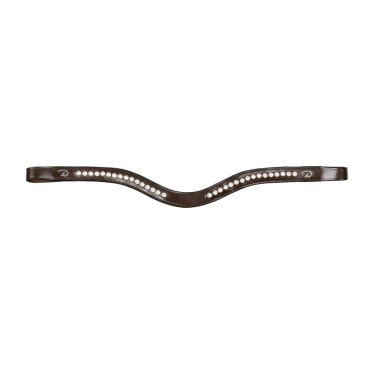 V-förmiges Stirnband Halb Swarovski Weiß New English Collection by Dy'on Braun V-förmiges Stirnband Halb Swarovski Weiß New English Collection by Dy'on Braun