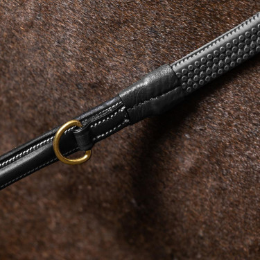 Gummizügel Howlett 1/2 mit 7 Stoppern D Collection by Dy'on Schwarz