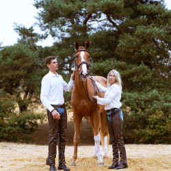 Lange Chaps Leder Dy'on Braun Lange Chaps Leder Dy'on Braun