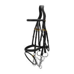 Trense Kombinierter Reithalfter D Collection by Dy'on Schwarz