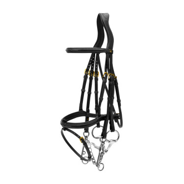 Trense Kombinierter Reithalfter D Collection by Dy'on Schwarz