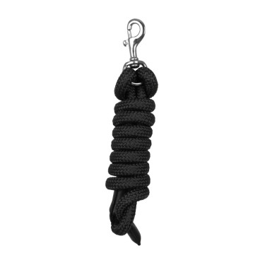 Dy'on Longierleine mit Karabinerhaken Schwarz