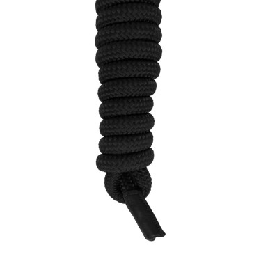 Trainingslonge Dy'on mit Karabinerhaken Schwarz