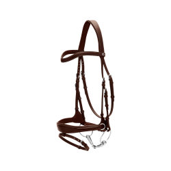 Trense Working by Dy'on mit Bewegungsfreiheit Braun