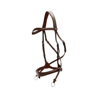 Trense Working by Dy'on mit Bewegungsfreiheit Braun