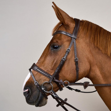 Trense Working by Dy'on mit Bewegungsfreiheit Braun