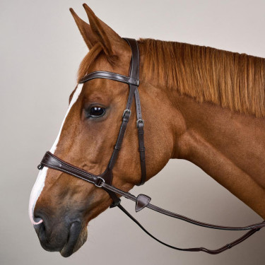 Trense Working by Dy'on mit Bewegungsfreiheit Braun