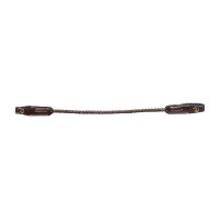 Rundes geflochtenes Stirnband Dy'on D Kollektion Braun