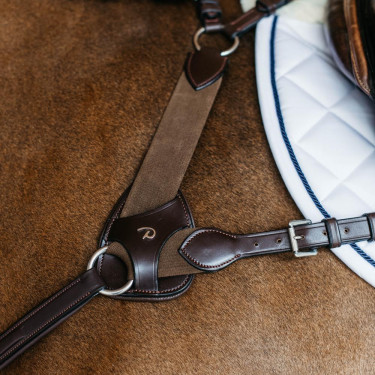 Schutzpolster für 5-Punkt-Jagdbrustgeschirr Dy'on Braun