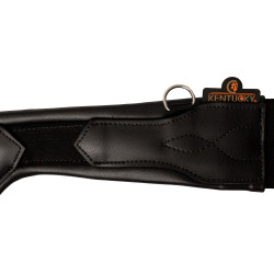 Anatomischer Kurzgurt mit Schnalle Kentucky Schwarz