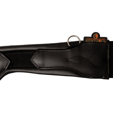 Anatomischer Kurzgurt mit Schnalle Kentucky Schwarz
