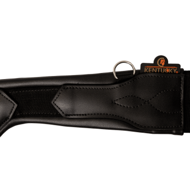 Anatomischer Kurzgurt mit Schnalle Kentucky Schwarz