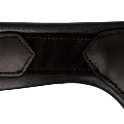 Anatomischer Kurzgurt mit Schnalle Kentucky Schwarz