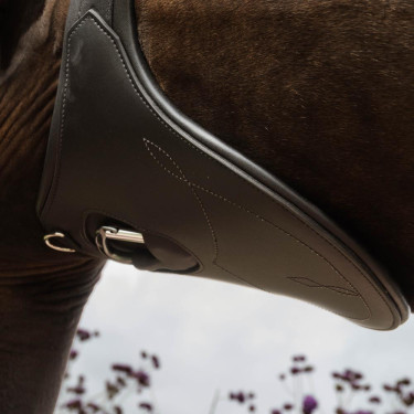 Anatomischer Kurzgurt mit Schnalle Kentucky Schwarz