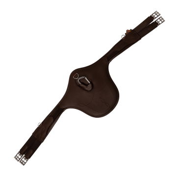 Anatomischer Kurzgurt mit Schnalle Kentucky Braun