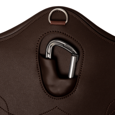 Anatomischer Kurzgurt mit Schnalle Kentucky Braun