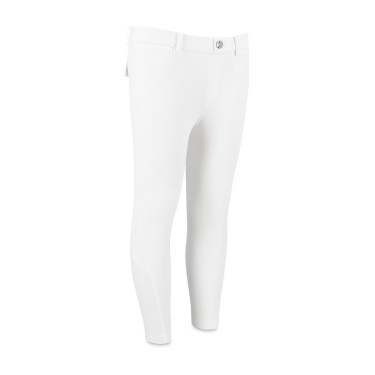 Leggings Mexico Kinder Kentucky Kniebesatz Jungen Weiß Wei&szlig;