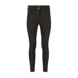 Damen-Reithose Kentucky Miami mit Knie-Grip Schwarz