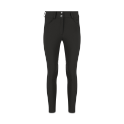 Damen-Reithose Kentucky Miami mit Knie-Grip Schwarz