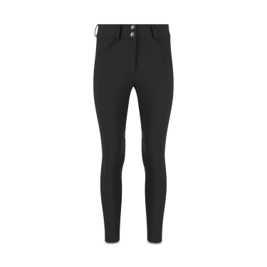 Damen-Reithose Kentucky Miami mit Knie-Grip Schwarz