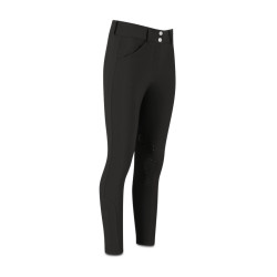 Damen-Reithose Kentucky Miami mit Knie-Grip Schwarz
