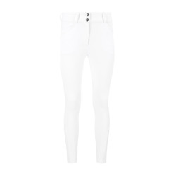 Damen-Reithose Kentucky Miami mit Knie-Grip Weiß Wei&szlig;