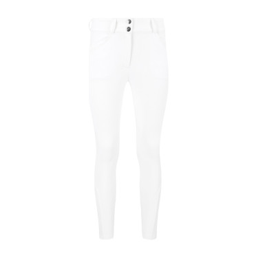 Damen-Reithose Kentucky Miami mit Knie-Grip Weiß Wei&szlig;