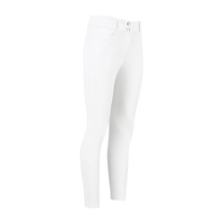 Damen-Reithose Kentucky Miami mit Knie-Grip Weiß Wei&szlig;