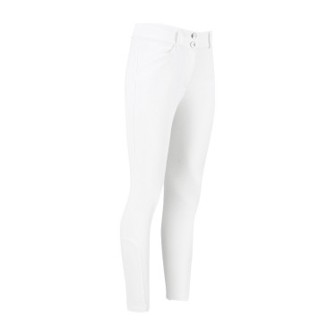 Damen-Reithose Kentucky Miami mit Knie-Grip Weiß Wei&szlig;