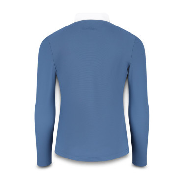 Kentucky Osaka Turnier-Poloshirt mit langen Ärmeln für Jungen Marine Marineblau