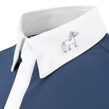 Kentucky Osaka Wettkampf-Poloshirt mit kurzen Ärmeln für Jungen Marine Marineblau Kentucky Osaka Wettkampf-Poloshirt mit kurzen Ärmeln für Jungen Marine Marineblau