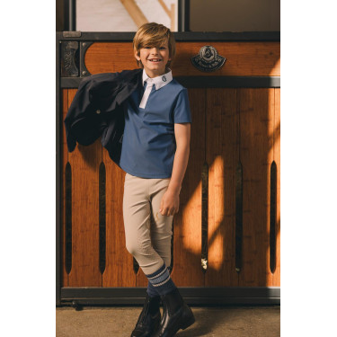 Kentucky Osaka Wettkampf-Poloshirt mit kurzen Ärmeln für Jungen Marine Marineblau Kentucky Osaka Wettkampf-Poloshirt mit kurzen Ärmeln für Jungen Marine Marineblau