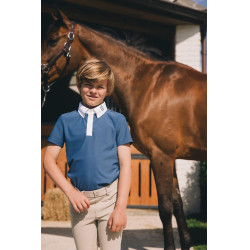 Kentucky Osaka Wettkampf-Poloshirt mit kurzen Ärmeln für Jungen Marine Marineblau Kentucky Osaka Wettkampf-Poloshirt mit kurzen Ärmeln für Jungen Marine Marineblau