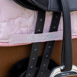 Kentucky Glitzer-Einhorn-Satteldecke Blassrosa Kentucky Glitzer-Einhorn-Satteldecke Blassrosa