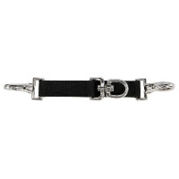 Nylon-Gebissriemen Covalliero Schwarz Nylon-Gebissriemen Covalliero Schwarz