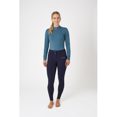 Reithose mit Silikon-Vollbesatz Tiffany B Vertigo Damen Dunkelmarineblau