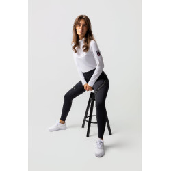 Reithose B Vertigo Jenny mit Vollbesatz für Damen Schwarz