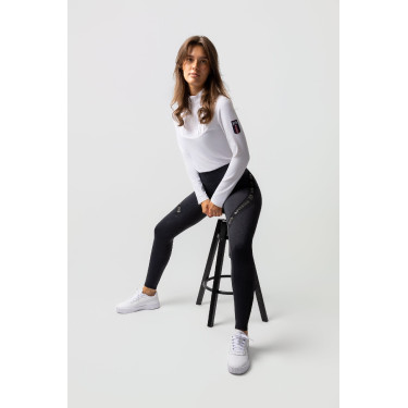 Reithose B Vertigo Jenny mit Vollbesatz für Damen Schwarz