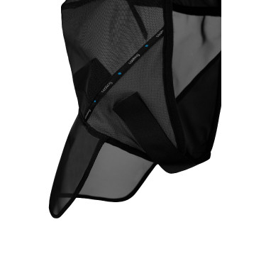 Erfrischende Fliegenmaske Horze Limited Edition Dunkelgrau