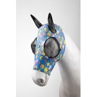 Elastische Fliegenmaske zum Überziehen von Horze Bananengelb