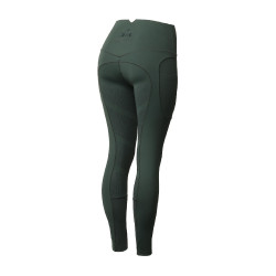 Thermo-Leggings B Vertigo nahtlos mit Vollbesatz Leonora Grün Scarabäus Gr&uuml;n