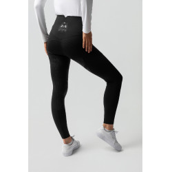 Thermo-Leggings B Vertigo nahtlos mit Vollbesatz Leonora Schwarz Schönheit