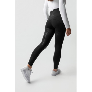 Thermo-Leggings B Vertigo nahtlos mit Vollbesatz Leonora Schwarz Schönheit
