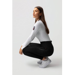 Thermo-Leggings B Vertigo nahtlos mit Vollbesatz Leonora Schwarz Schönheit