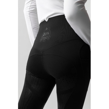 Thermo-Leggings B Vertigo nahtlos mit Vollbesatz Leonora Schwarz Schönheit