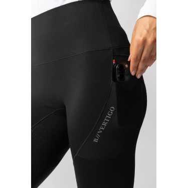 Thermo-Leggings B Vertigo nahtlos mit Vollbesatz Leonora Schwarz Schönheit