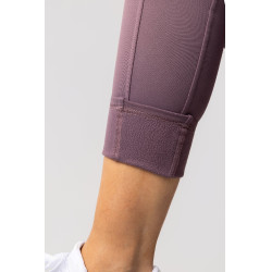 Hybride Thermo-Leggings Horze Anya Full Grip Violetter Silex Lila Hybride Thermo-Leggings Horze Anya Full Grip Violetter Silex Lila